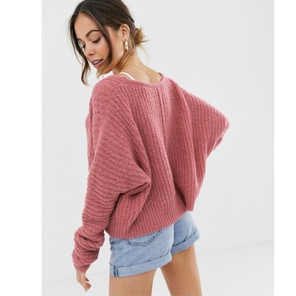 Free People Moonbeam V-Neck Sweater - Picture 2 of 8